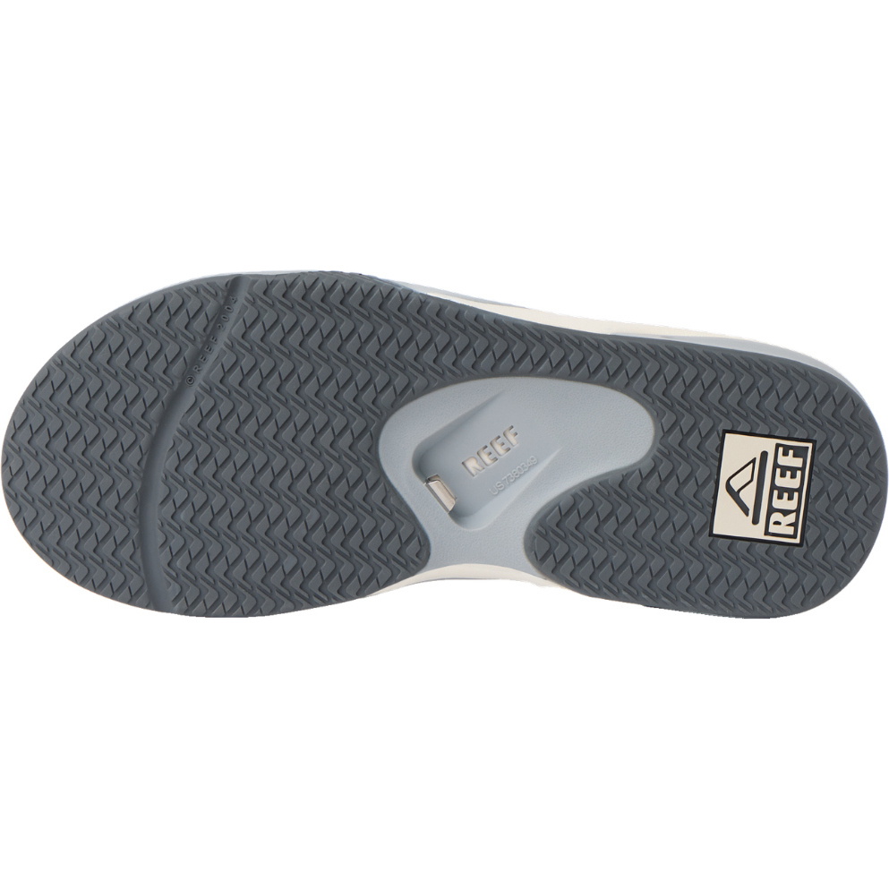 2026 Reef M&auml;nner Fanning Sandalen CJ9044  Hellgrau / Grau / Blue